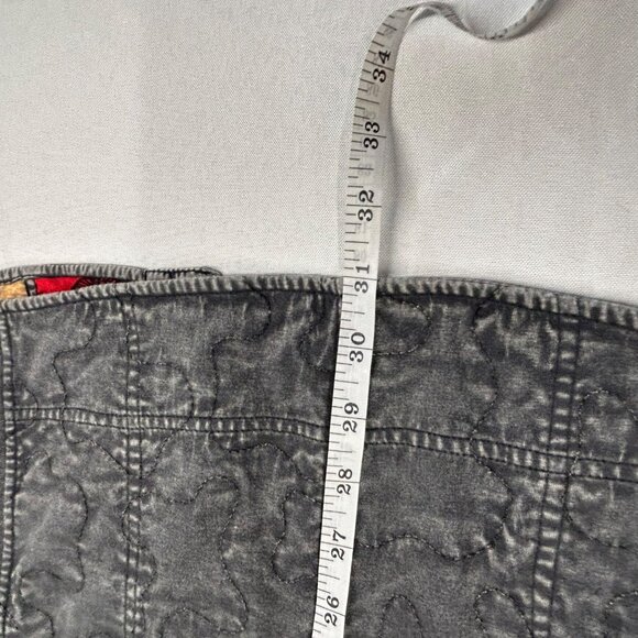 Parsley &‎ Sage Womens Sleeveless Patchwork Vest tunic L 100% Cotton long line - Picture 16 of 16